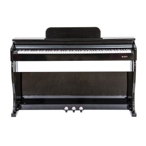 Pools Digitaal pianotoetsenbord 3 pedalen Rechtopstaande digitale piano 88 Gewogen toets voor professionele leraarstudent