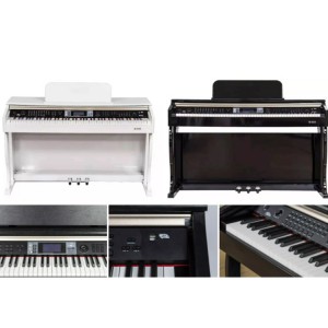 لوحة المفاتيح الآلات الموسيقية 88 لوحة مفاتيح مطرقة قياسية بيانو رقمي قائم