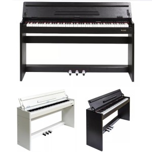 88 键标准锤式钢琴键盘乐器数码钢琴带 40 个演示 128 复音