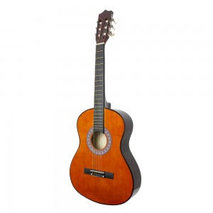 High Quality 38 inch Basswood Acoustic Guitar with Six Steel Strings