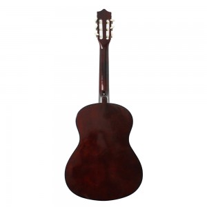 High Quality 38 inch Basswood Acoustic Guitar with Six Steel Strings