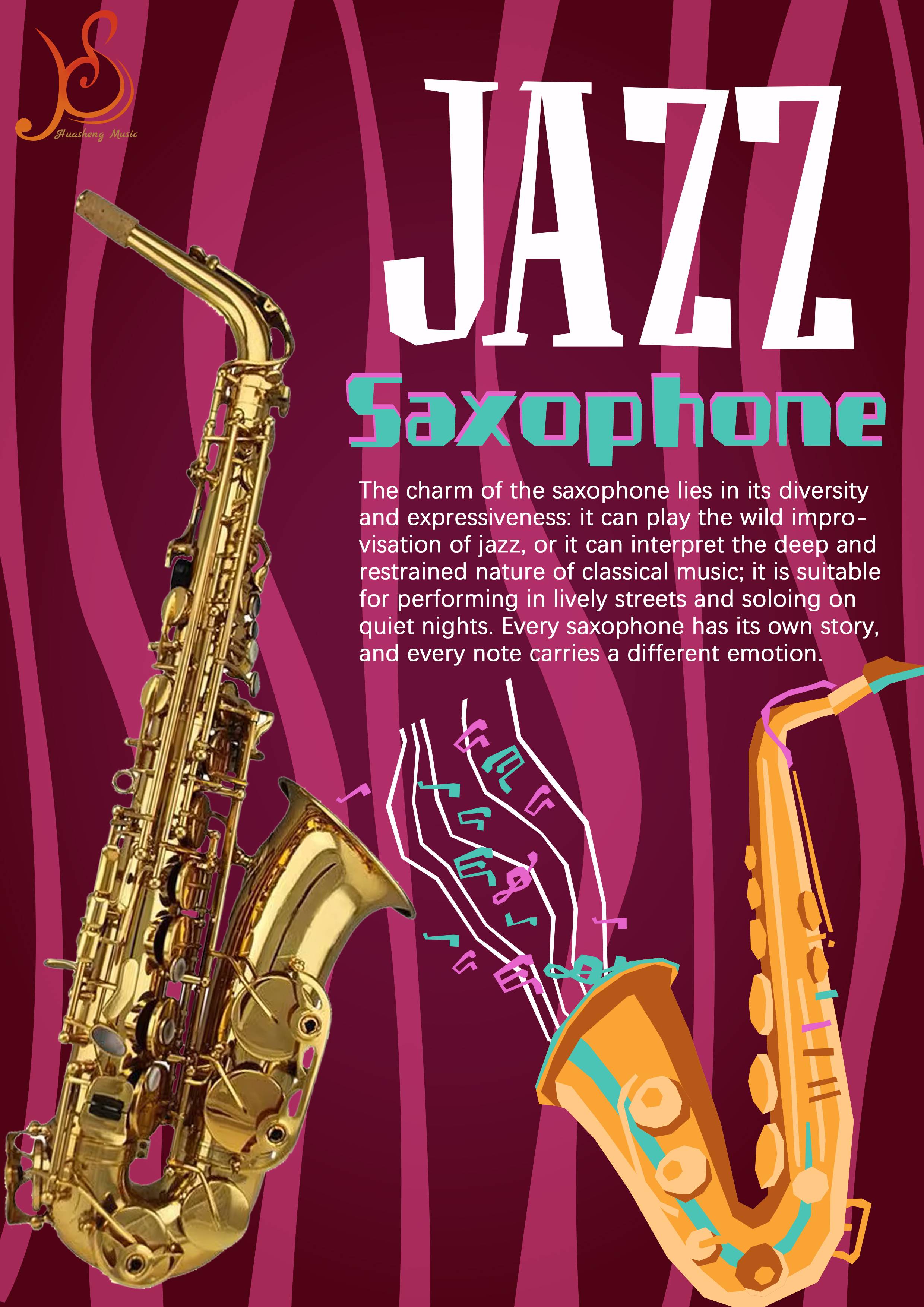 The charm of the saxophone lies in its diversity and expressiveness.