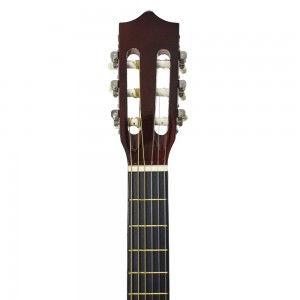 High Quality 38 inch Basswood Acoustic Guitar with Six Steel Strings