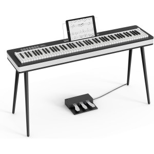 88 Weighted Key Digital Electronic Piano Keyboa...