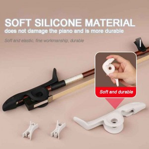 Violin Bow Grip Aid Helper Correcting With Bow Stopper Violin Viola Bow Buddy Teaching Aid Accessory For Beginners