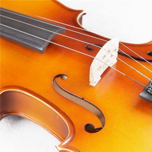 Wholesale Solid Wood Antique Cheap Chinese 4/4 Carbon Practice Beginner Music Poster The Violin Instrument