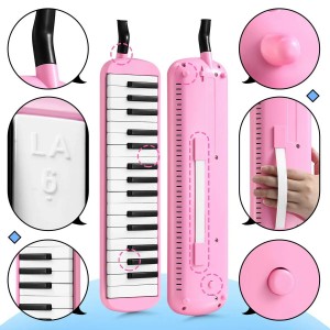 37 Keys Organ Accordion Harmonica Piano Keyboard Professional Musical Instrument for Adults Kids