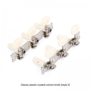 Fully Enclosed Electric Guitar String Knob Zinc Alloy Chord Knob Tuning Pegs for Guitar Musical Instrument