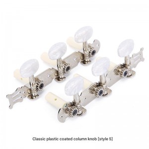 Fully Enclosed Electric Guitar String Knob Zinc Alloy Chord Knob Tuning Pegs for Guitar Musical Instrument