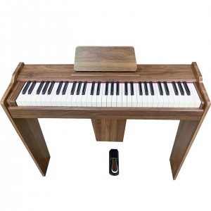 Wholesale Wooden Professional Adult Examination Keyboards Kids Electric Digital Piano 61 keys Hammer-action Progressive Keyboard