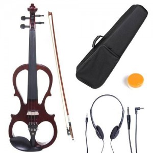 Großhandel billig bunte 4 Saiten 4/4 Violine OEM benutzerdefinierte Preise für elektrische Violine für alle Altersgruppen