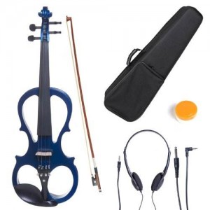 Venta al por mayor, barato, colorido, 4 cuerdas, 4/4 violín, OEM, violín eléctrico personalizado, precios para todas las edades
