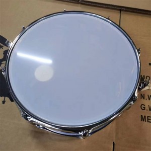 Steel Shell 14*5.5 Inch Snare Drum, Marching Snare Drum Professional Music Instrument With Shoulder Strap