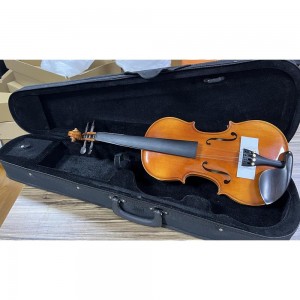 Chinese Instrument Professional Wood Oil Varnish Violin Purfling For Sale With Free Foam Case