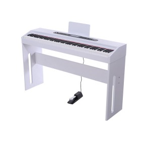 88 Touches Standard Marteau Action Piano Musical Clavier Instruments Piano Électrique Numérique avec Une Pédale