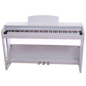 Vernice per cottura di alta qualità Piano elettrico 88 tasti Materiali per scheda audio in legno massello Pianoforte digitale in vendita