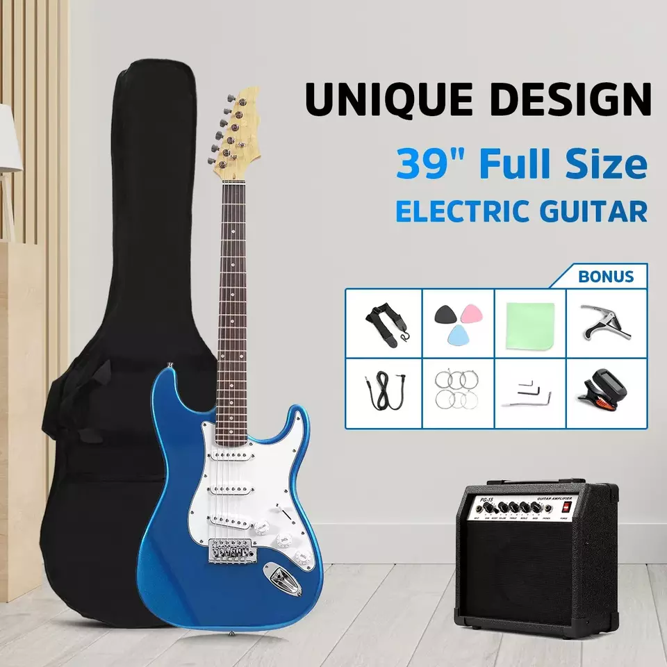 Kit de guitarra elétrica de 39 polegadas