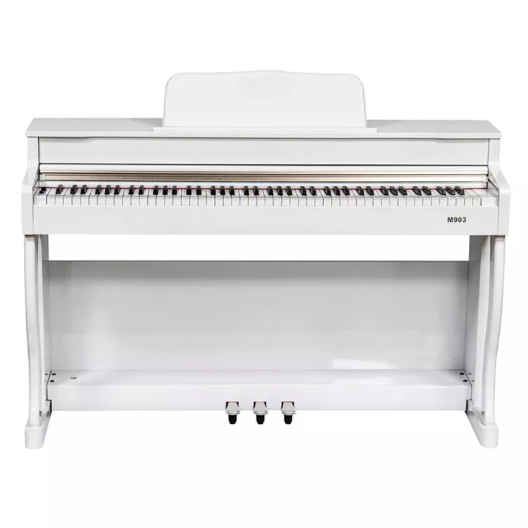 Multi Function Digital Piano 88 Standard Weighted Keys Beginner Professional Electric Musical Instruments with USB Headphone