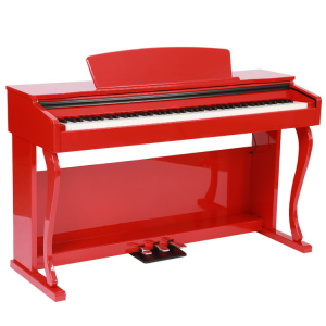 88 مفتاح البيانو الرقمي 128 نغمة مرجحة قياسية أدوات لوحة المفاتيح ذات الحركة المطرقة بيانو كهربائي للاعبين