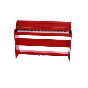 Material de carcasa de barniz para hornear Digital de alta calidad Piano vertical 88 teclas martillo acción teclado instrumentos para regalos