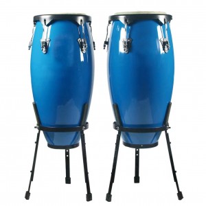 Professional Fiber Glass Sets With Stand Musical Instruments Conga Drum Stand Congas Percussion