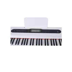 지능형 88 키 디지털 피아노 3 페달 전문 악기 80 데모 노래 주니어 용 키보드 피아노