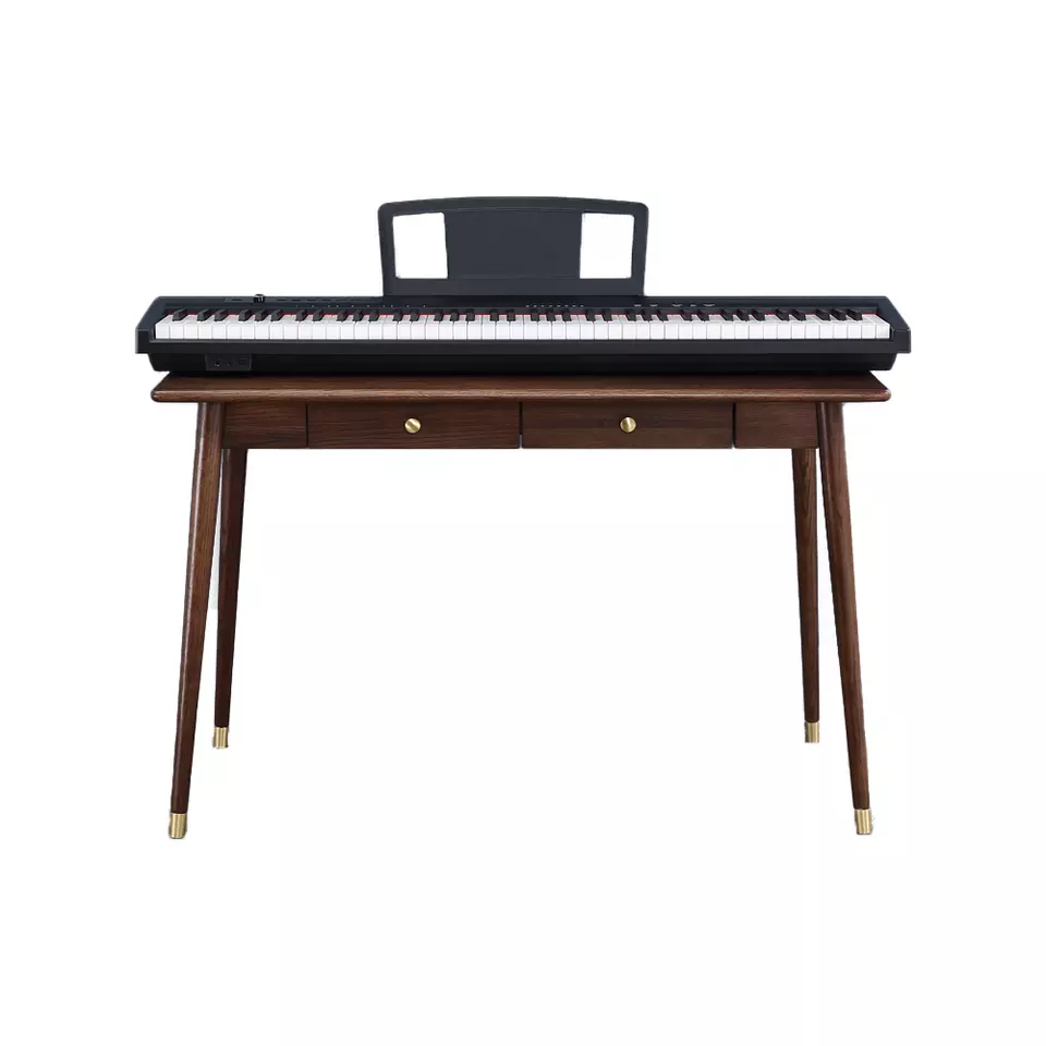 Digitales tragbares Klavier 88 anschlagempfindliche Tasteninstrumente mit Hammermechanik, aufrechtes Digitalpiano
