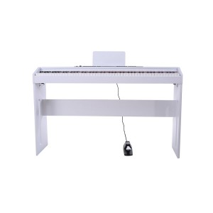 Piano de ação de martelo padrão de 88 teclas Instrumentos de teclado musical Piano elétrico digital com um pedal