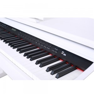 88 teclas de piano digital com peso de martelo, ação de martelo, instrumentos de teclado, piano vertical musical para músicos