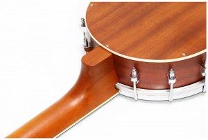 31” 34” Wholesale Manufacturers Hot Sale Musical Instrument 4 String Banjo Body for Beginner Matte