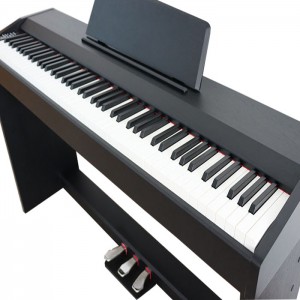Sıcak Satış Dijital Piyano 88 Ağırlıklı Tuşlar Çekiç Eylem Klavye Aletleri LED Işıkları ile Dik Tip Piyano
