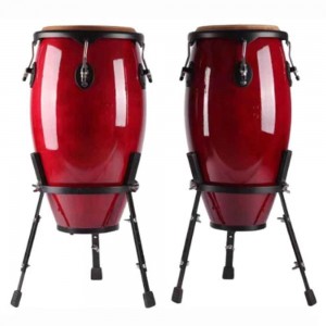 Professional Fiber Glass Sets With Stand Musical Instruments Conga Drum Stand Congas Percussion