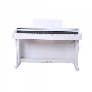 Instrumentos de teclado de piano profissional de 88 teclas Materiais de verniz de cozimento Piano de teclado de ação de martelo para crianças