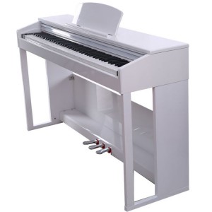 高品质烤漆电钢琴 88 键实木音板材料数码钢琴出售