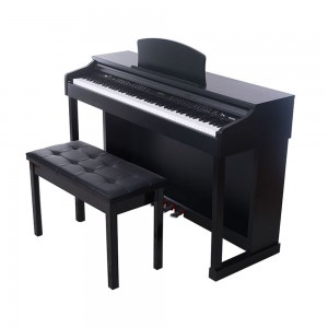 88 Key Weighted Digital Piano Hammer Action Keyboard Instruments Musical Upright Piano for Players