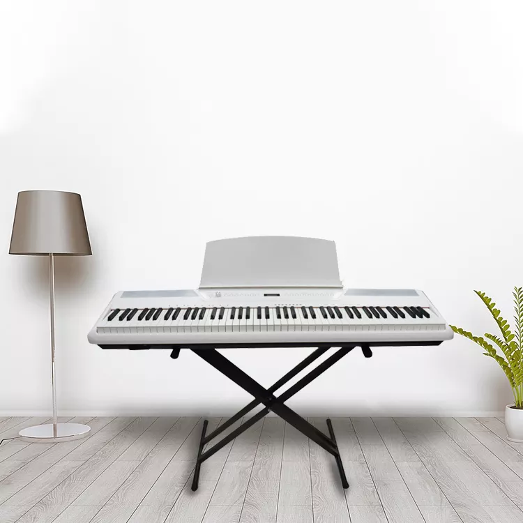 88 Tuşlu Taşınabilir Piyano Ağırlıklı Klavye Aletleri Standart Çekiç Aksiyonlu Taşınabilir Piyano USB ile Esnek
