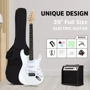 Kit de guitare électrique ST 39 pouces