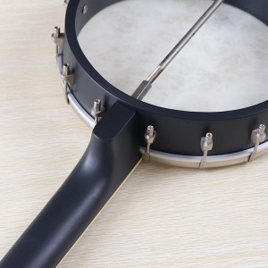 39” Wholesale Manufacturers Hot Sale Musical Instrument 5 String Banjo Body for Beginner Matte