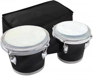 Conjunto de tambores de mão para bongos
