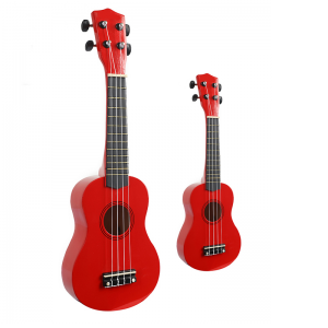 Pakyawan Ukulele Musical Instrument 21 Inch 4 strings Linden Ukulele Soprano na may Iba't ibang Kulay
