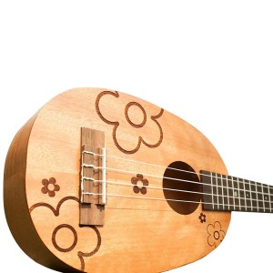 Produto de guitarra de ukulele de mogno sólido de alta qualidade de 23 polegadas