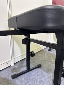 Black Mechanical Adjustment Bracket Lifting Piano Stool Adjustable Stool Music Piano Keyboard Stool Chair With Back Strap