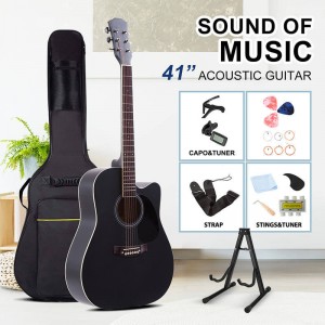 Kit de guitarra acústica de 41 pulgadas