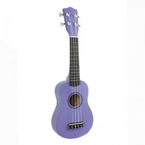 Strumento musicale ukulele all'ingrosso 21 pollici 4 corde Linden Ukulele Soprano con colori diversi