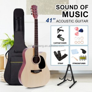 Kit de guitarra acústica de 41 polegadas