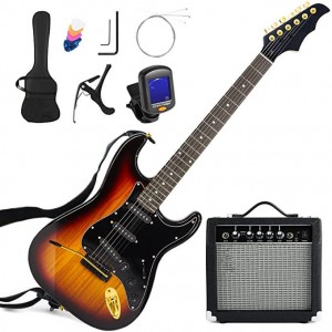 Kit per chitarra elettrica da 39 pollici con amplificatore