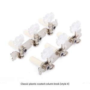 Fully Enclosed Electric Guitar String Knob Zinc Alloy Chord Knob Tuning Pegs for Guitar Musical Instrument