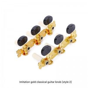 Fully Enclosed Electric Guitar String Knob Zinc Alloy Chord Knob Tuning Pegs for Guitar Musical Instrument