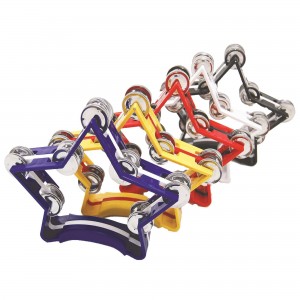 Professional Abs Plastic Star Colourful Baby Kids Procussion Tambourines For Sale Tambourine Toy Price