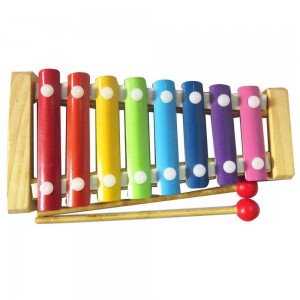 Factory Wholesale Kids Toy Music Instrument Xylophones For Sale Baby Musical 8 Keys Xylophone